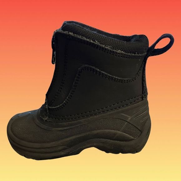 ❄️☃️ Toddler Arctic Shield Waterproof Black Snow Boots Size 8 - Picture 5 of 6